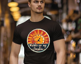 Timepiece Sunset Design T-Shirt | 'Watches Are My Sunshine' Collector's Top