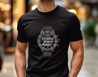 Classic Timepiece Collector's Tee: A Must-Have for Watch Lovers - Awesome Addition to a Watch Enthusiasts Collection