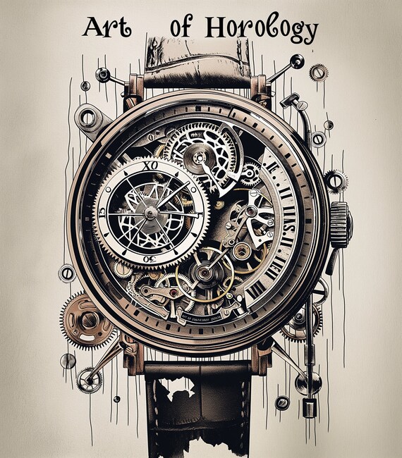 Mechanical Watchwork Art Tee | Detailed Timepiece Shirt