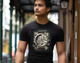 Horology T-Shirt: Mechanical Watch Art, Timepiece Aficionado Tee