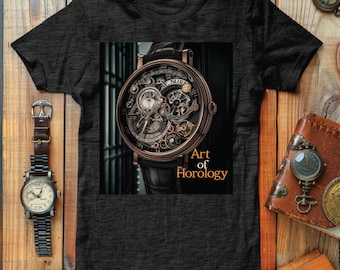 Chemise artistique d'horlogerie complexe