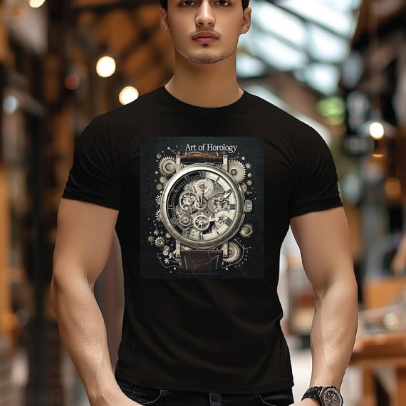 Intricate Elegance T-Shirt: The Essence of Time