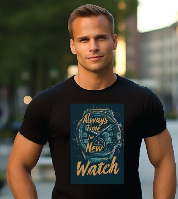 Timepiece Collector Tee - Unique Watch Design Art Shirt