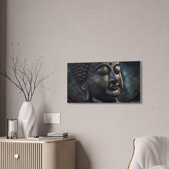 Meditation Image on Canvas, Zen, Yoga, Meditation Art, Buddhism Theme Canvas Print, Canvas Art, Wall Art, Digital Print