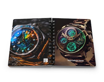 Watch Collectors Gift - Watch Journey Journal - Horology - Watch Log - Watches - watchfan - Watch Addict - Watch Lover