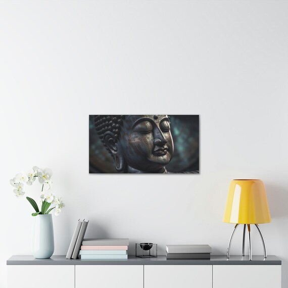 Meditation Image on Canvas, Zen, Yoga, Meditation Art, Buddhism Theme Canvas Print, Canvas Art, Wall Art, Digital Print