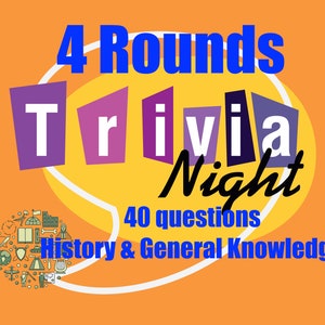 Pub Trivia-vragen - Geschiedenis en algemene kennis - Trivia - Pubquiz - Quiz - Trivia-vragen en antwoorden - Trivia-kaarten - Pubquiz compleet