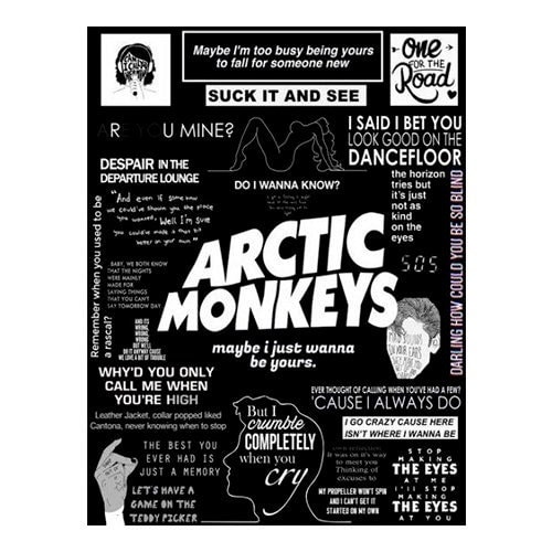 Arctic Monkeys Printable Digital Poster