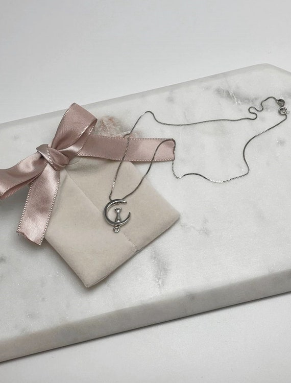 Sterling Silver Cat Lover Necklace | Cute Gift fo… - image 2