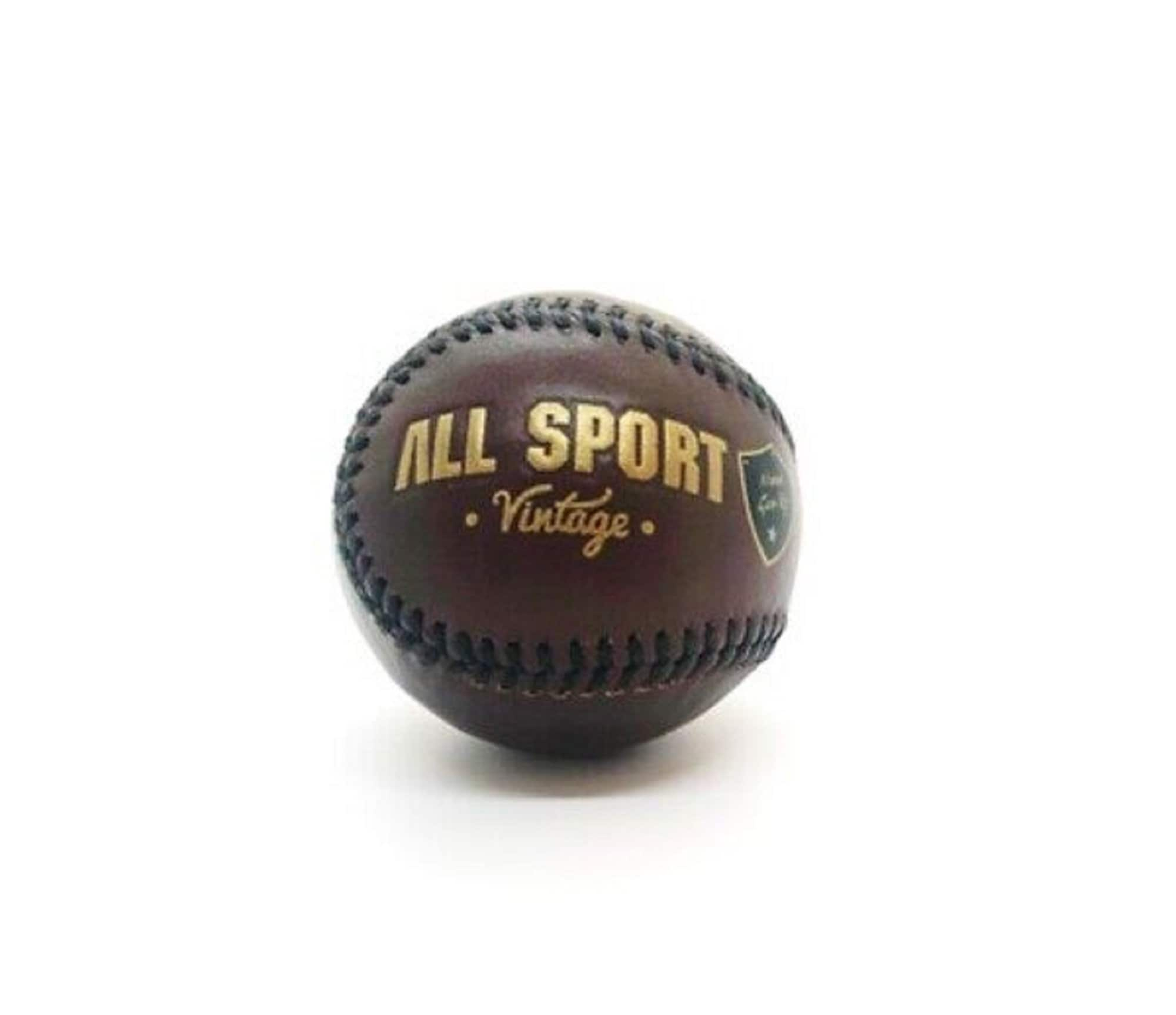 Balle de base ball 100% cuir vintage. By All Sport Vintage