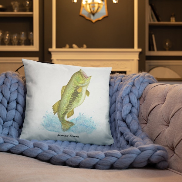 Fishing Pillow Etsy