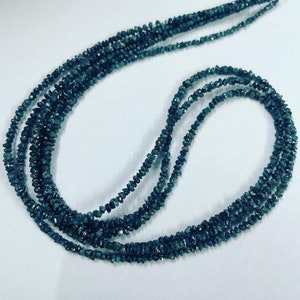 Blue DIamond Rough Beads AAA+ Excellent Quality Raw Natural Blue Diamond Beads Uncut Blue Diamond Beads Jewelry Making Fine Quality Diamond