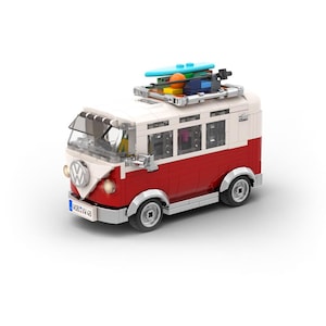 VWT1 | Camper - Instruções de construção para blocos de construção (10222)