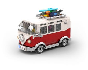 VW T1 |  Camper - Building Instructions for building blocks (10222)