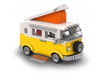 VW T2 |  Camper - Building Instructions for building blocks (10279)
