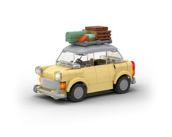 Trabant 601 |  Trabi - Building Instructions for building blocks