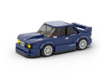 BMW |  Alpina E30 M3 - Building Instructions for building blocks