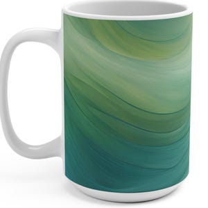 Abstract Art Coffee Mug: Colorful Emotion Ceramic Drinkware