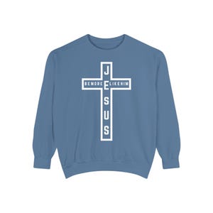Be More Like Jesus Gift for Christians, Unisex Pullover Hoodie, Religious Apparel Clothing