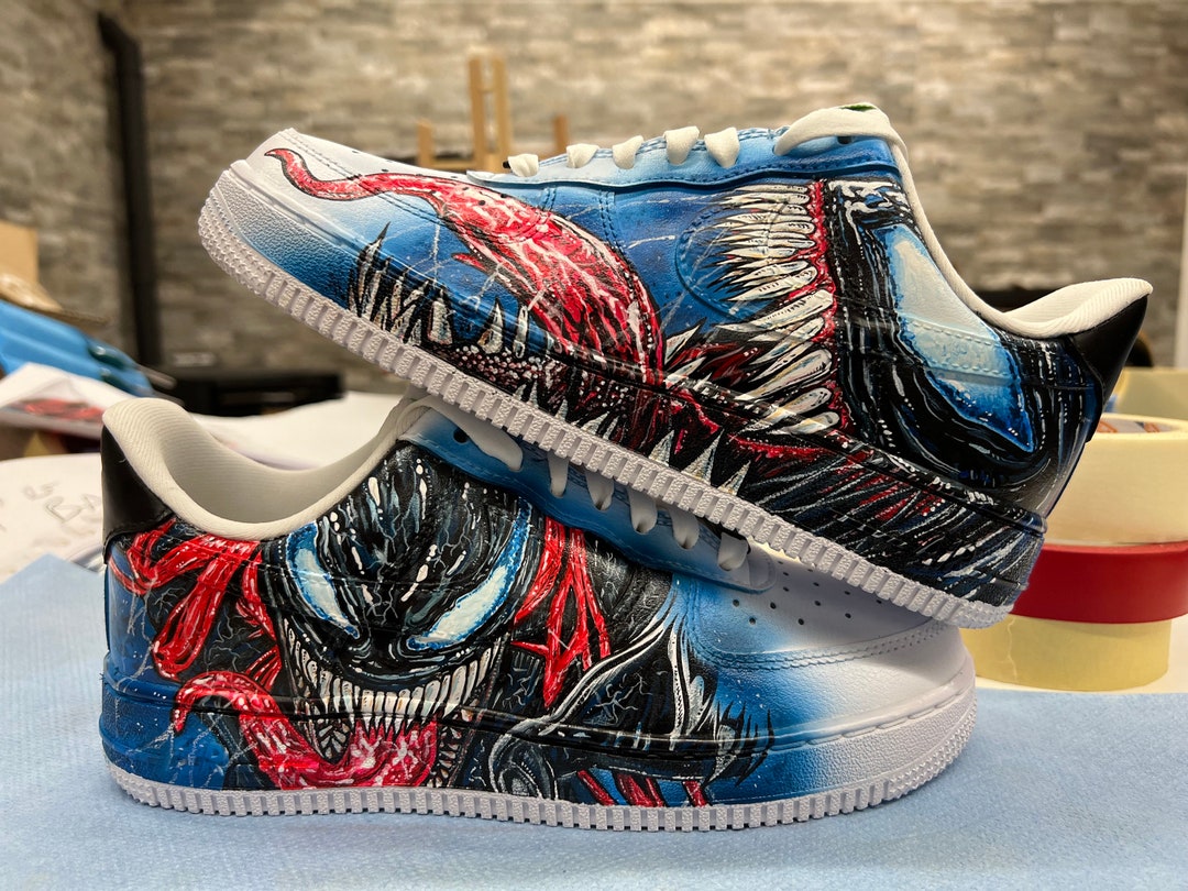 Customized air force 1 anime comic monster sneakers fully handpainted