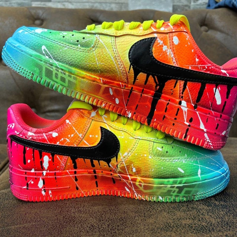 Airbrushed Shoes - Etsy
