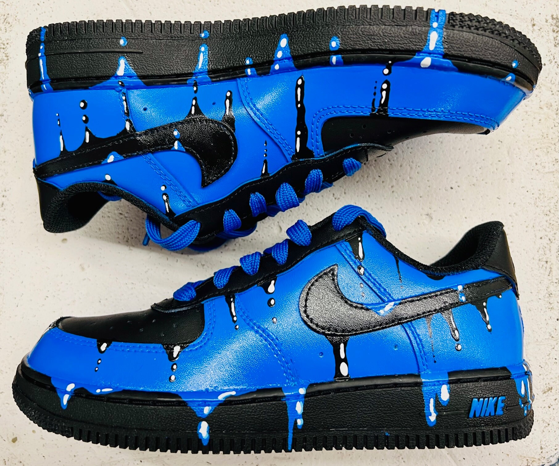 North Carolina Tar Heels Basketball Personalized Air Force 1 Sneaker