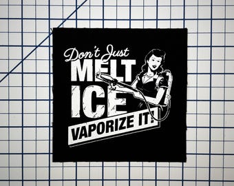 Parche político izquierdista punk para coser anti-ICE
