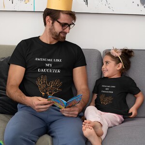 Gift Daughter to Dad | Awesome Like My Daughter T-Shirt | Funny Shirt for Men - Fathers Day Gift - Dad Gift - Husband Gift, Funny Dad TShirt