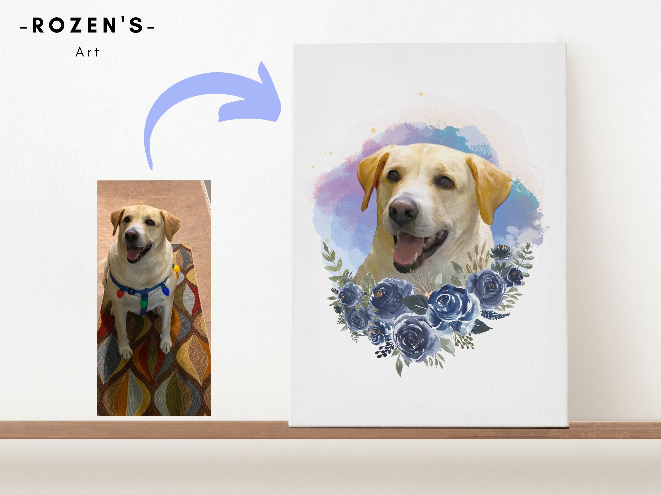 Dog Rescue Canvas Paintings