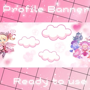 Pinkes Mercy Twitch Profil Banner