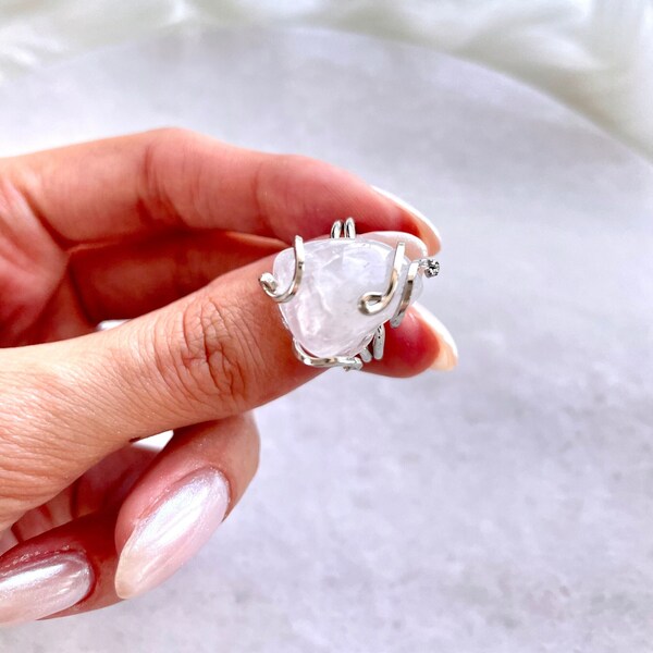 Anillo de cristal de ágata, piedra natural de oro pequeño, energía positiva, colgante de cristal hecho a mano, para curación energética, regalo de cumpleaños