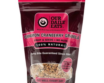 Granola de arándanos y canela - Paquete de seis
