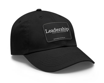 Leadership Dad Hat with Leather Patch