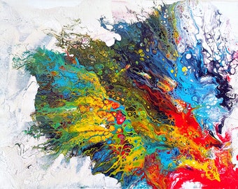 FLOW ART SERIES - K. Price - Please select Painting - Canvas Print - Large (24x32")