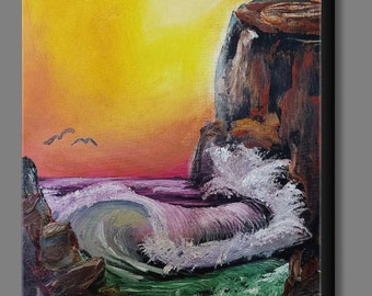 NATIONAL PARK SERIES - K. Price - Please select Painting - Canvas Print - Small (8x10")