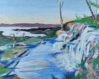 RENO TAHOE SERIES - K. Price - Please select Painting - Med Canvas Print (16x20", or equivalent based on painting)