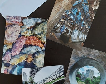 PAST&FUTURE POSTCARDS - K. Price - Please select postcard  (5x7")