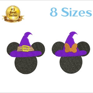 Spooky BOO Halloween Embroidery Design: 6 Sizes (Instant Download)