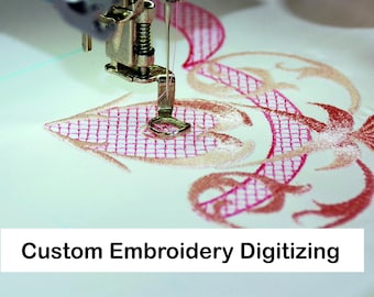 Digitalización de bordados personalizados: diseños de bordado a máquina
