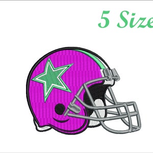 Football Helmet embroidery design for embroidery machine. 5 sizes. 6 formats. Instant download