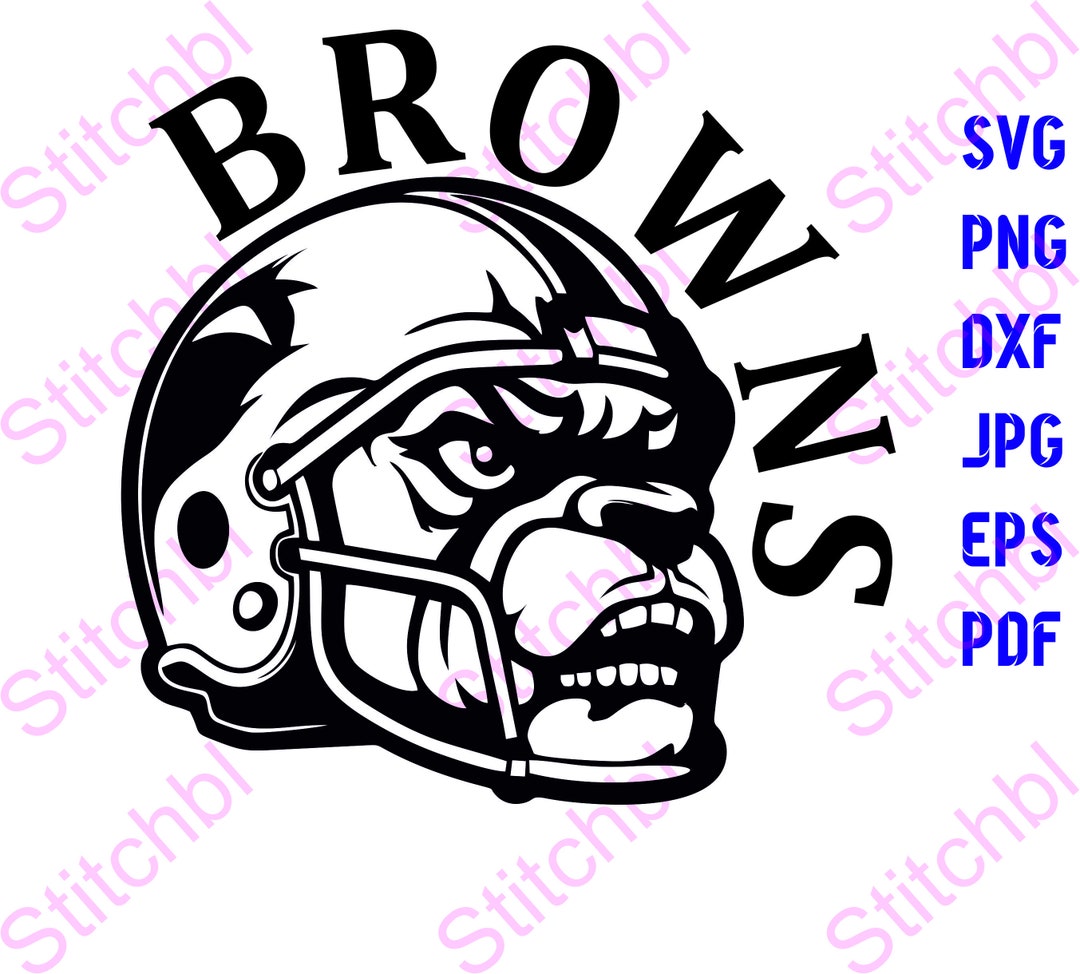 Browns Football Helmet SVG Bundle - SVG Files for Cricut, Sublimation ...