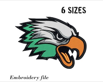 Motif de broderie Aigles : 6 tailles, plusieurs formats (téléchargement instantané)