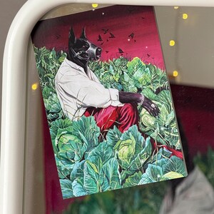 choux | Carte postale d'art surréaliste et magique – lot de 3
