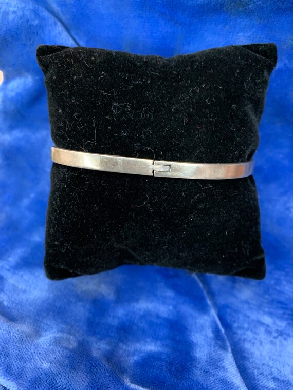 Sterling silver belt shaped bracelet - image 6