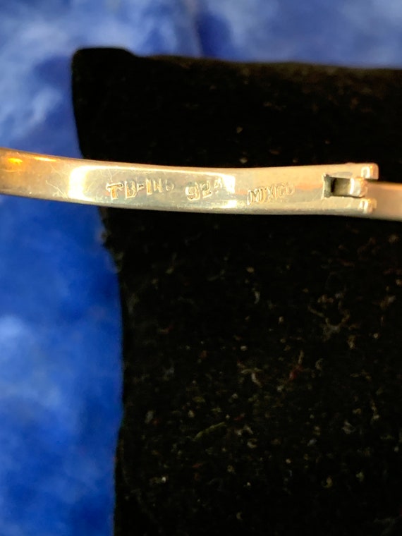 Sterling silver belt shaped bracelet - image 7