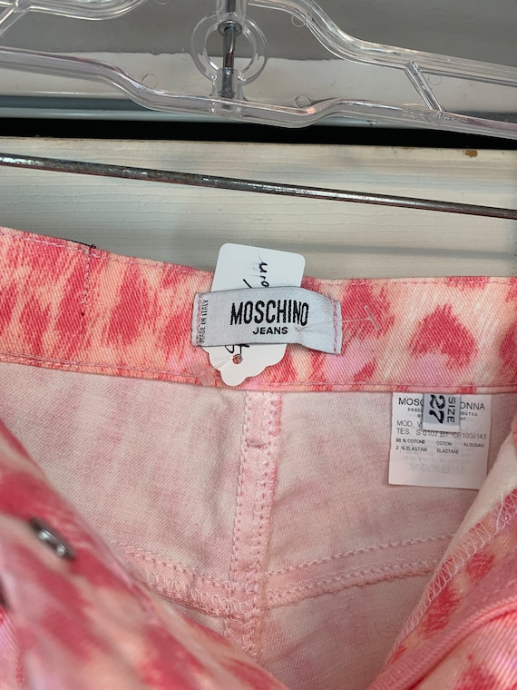 Vintage Moschino Pink Jeans - image 4