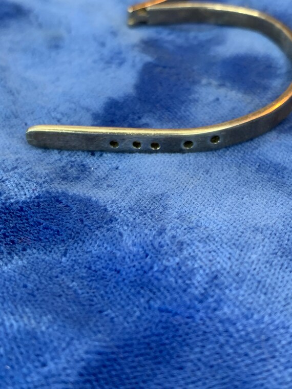 Sterling silver belt shaped bracelet - image 4