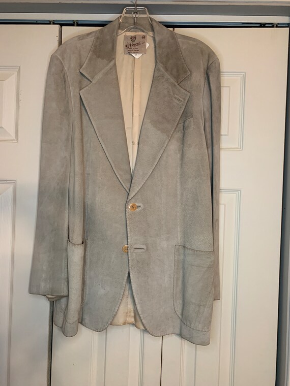 Gucci Vintage Suede Jacket Etsy Canada