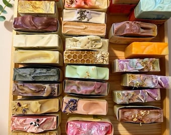 Handmade Artisan Soap Bar Collection, Goat Milk, Tallow and Shea Butter Cold Process Skincare