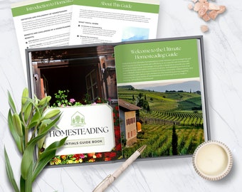 Essential Homesteading Guide I Homesteading for Beginners I Homestead Start-Up Manual I Homesteading Gift I How To Start a Homestead I PDF